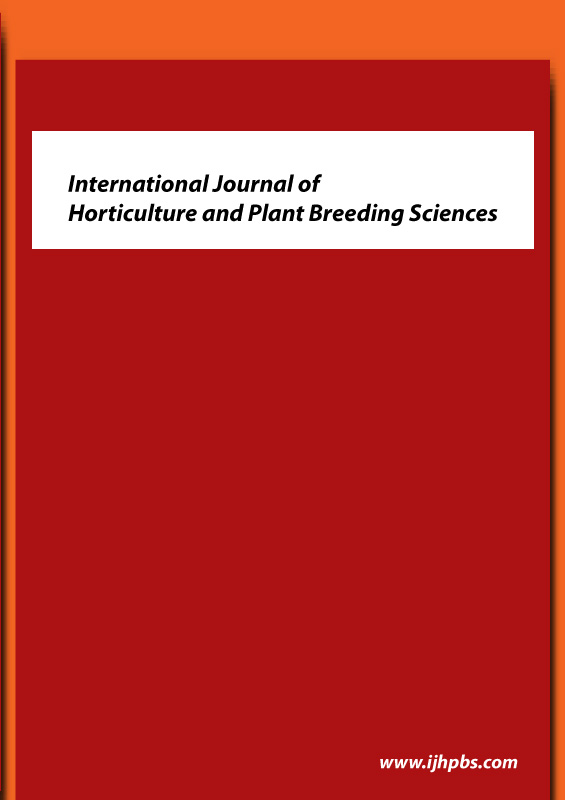 International Journal of Horticulture and Plant Breeding Sciences